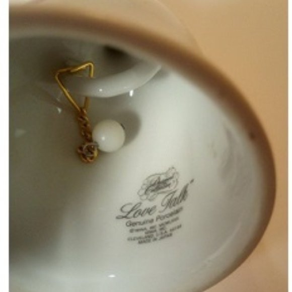 Design Collections Love Talk Porcelain Bell - Picture 4 of 5